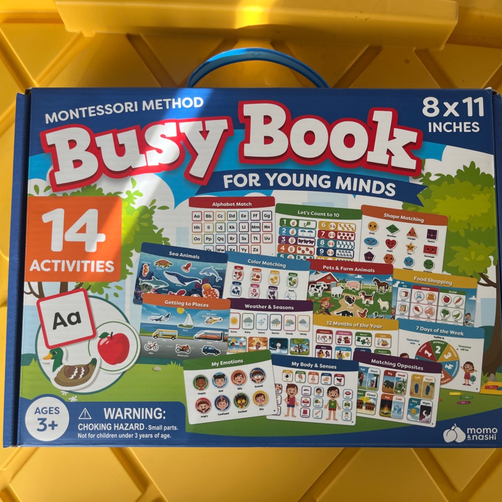 Busy book, like new condition